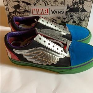 Brand new marvel vans
